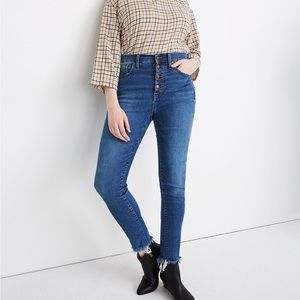 Madewell High-Rise Skinny Jeans medium wash women’s size 30